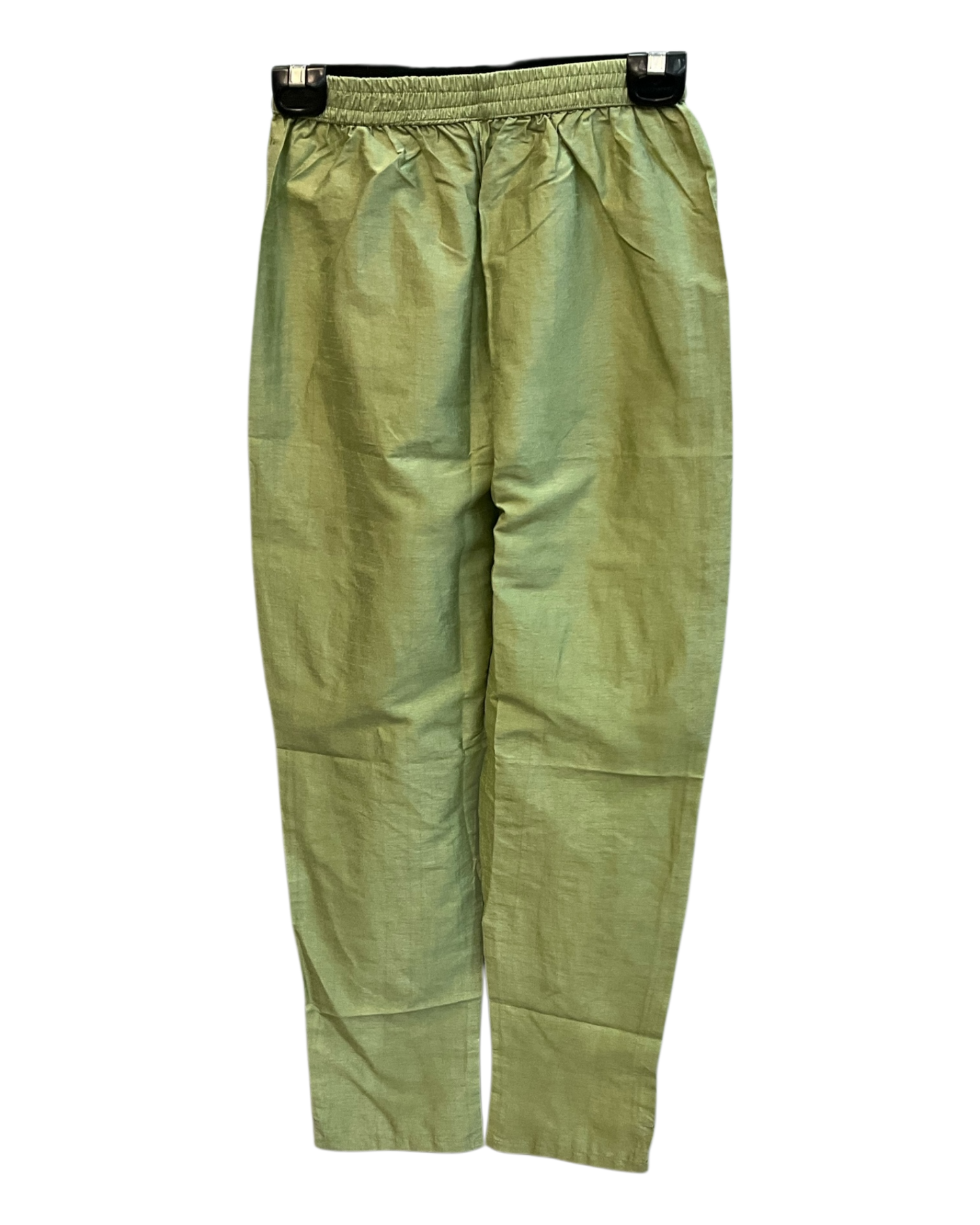 UK 12 / 38" - Sage Green - Cotton Silky Ladies Trousers Suit - Sangeet / Henna / Temple - OC16090 VJ