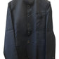 42" SALE! Navy Blue - Mens BandhGala / Prince / Chinese Collar Jacket - Fantastic Fit -  PC2613