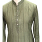 Sage Green - Designer Mens Indian Kurta Set - Weddings / Walimas , Sangeet, Eid, Mehndi / Henna - HHF2414 09KR24