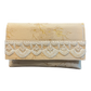 Cream - Handloom Brocade Clutch Bag / Handbag -Bollywood / Weddings - JS16b 06A26