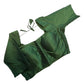 Bottle Green - HYBRID Silky Saree blouse - With Elastic on both side for Great fit - Size 36",38", 40" S M L  - VAM1216 Ap