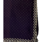 Purple - Rich Saree with Stone Work and Blouse Piece - UK stock - 24hr Dispatch - RS2514 VC
