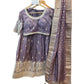 Size 12 / 38" Bust - Lilac Purple - Ready Made Lehenga Set - UK Stock - 24h Dispatch - KTC241009 PY