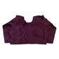 Wine - Silky Saree blouse with cups,  Long Sleeves, High Back - 38" - UK Stock - Quick Delivery - RNK - R231F-A