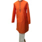 Orange - Handloom Self Brocade Mens Indian Kurta set - Weddings / Walimas , Sangeet, Eid, Mehndi / Henna - KCS2405 08KP24