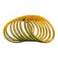 Henna / Mehndi Green - Set of 8 Stone Bangles -  M to XXL - HAN2601 07Ka26