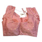 34", 38" & 42" - Pink - Banarasi Brocade Saree / Lehenga Blouse -UK Stock - Quick Dispatch - X767 08Ap25