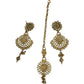 Gold - Gold Finish Long Necklace set - Bollywood - Weddings - AE2417 11KV24