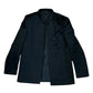 Black - PREMIUM Slim Fit Mens BandhGala / Prince / Chinese Collar Open Jacket with inside Waistcoat- Fantastic Fit - CS2511 JP 0625