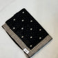 Black - Fancy Party Saree with Blouse Piece - UK stock - 24hr Dispatch - SP2603 VY