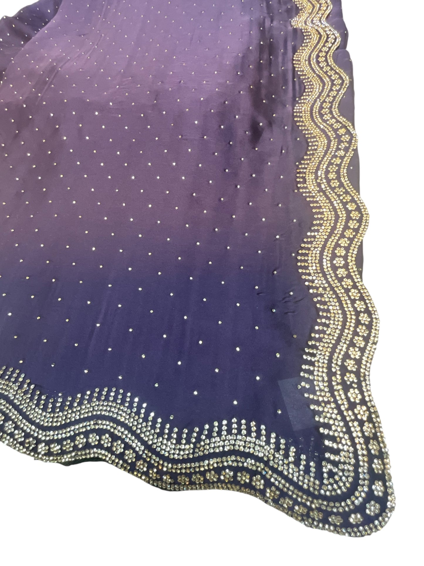 Wine - Fancy Party Saree with Blouse Piece - UK stock - 24hr Dispatch - SP2611 VP