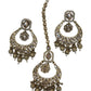 Antique Gold & Stones - Antique Gold Finish Long Necklace set - Bollywood - Weddings - AVON8015 11VY24