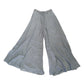 Silver Grey - Designer Ladies Short Top Palazzo Trousers Suit - Size 14 (40") - VMK BADAL PY