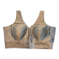 Size 38" / UK 12 - Copper Brown - Silky Saree blouse with cups,  Sleeveless - UK Stock - Quick Delivery - RNK - R722A-KY