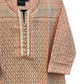XS to XXXL - Pastel Coral Pink - Lucknowi Cotton Ladies Kameez Top only - Funeral  / Church / Casual - ARV4380 H