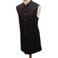 Dark Wine - PREMIUM Slim Fit Mens Self Brocade BandhGala / Prince / Chinese Collar Jacket with Long Waistcoat - Fantastic Fit - CS2505 01PY25