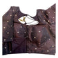 34", 38" & 42" - Coffee Brown - Banarasi Brocade Saree / Lehenga Blouse -UK Stock - Quick Dispatch - X767 08Ap25
