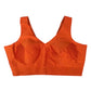Rust / Burnt Orange - Silky Saree blouse with cups,  Sleeveless - 42" - UK Stock - Quick Delivery - RNK - R722A-KY