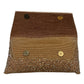 Rose Gold Finish - Rich Hand Embroidered Clutch Bag / Handbag - AKB235 05KP25