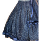 Stunning Navy Blue Lehenga Set - Size 12(38") - UK Stock - 24h Dispatch - KTC250618 PY