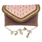 Pink - Rich Silky Antique Embroidered Clutch Bag - AY253 10Rp24