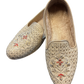 Gold Embroidered - Loafer Style Mojri - Indian Mens shoes - Mojari , Khossay -  Sherwani / Kurta - PAL2603 C