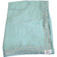 Sea Green - Chiffon - Party Wear Embroidiered Saree with Blouse Piece - SP250407 VT 0425