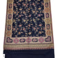 Navy Blue - Soft Art Wool Handloom Woven Shawl - (P350) 11KY24 NTC2414
