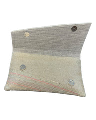 White - Rich Hand Embroidered Clutch Bag / Handbag -Bollywood / Weddings - AKB264 05KP25