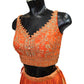 Burnt Orange - Designer Ready Made Lehenga Set - Size 10 (12) UK Stock - 24h Dispatch - HINA  KVP 0425