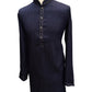 Navy Blue - Fantastic Mens Indian Kurta set - Weddings / Walimas , Sangeet, Eid, Mehndi / Henna - NAD2405 08KA24