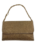 Rose Gold - Rich Hand Embroidered Clutch Bag / Handbag -Bollywood / Weddings - AKB278 11KJ25