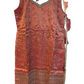 UK 12 / 38" - Coral - Ladies Sharara / Palazzo Trousers Suit - UK Stock - Sangeet / Henna / Weddings - OC7301 VC