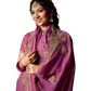 Dark Pink - Fancy Party Saree with Blouse Piece - UK stock - 24hr Dispatch - LTF904 07VV26