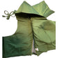 Bottle Green - HYBRID Silky Saree blouse - With Elastic on both side for Great fit - Size 36",38", 40" S M L  - VAM1216 Ap