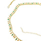 Green - Antique Gold Finish Saree Belt, Waist / Belly Chain - Fancy Dress , Bollywood - 15BL415 07A26