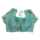 38" & 42" - Light Blue / Turquoise - Banarasi Brocade Saree / Lehenga Blouse -UK Stock - Quick Dispatch - X1212 08H25