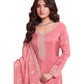 Coral - Simple / Classy Silky Ladies Indian Salwar Suit with Rich Dupatta - Available in Sizes 12 & 18 - VF69095 VR 0924
