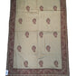 Beige  - Soft Art Wool Handloom Woven Shawl -  11C24 NTC2413 BGE2