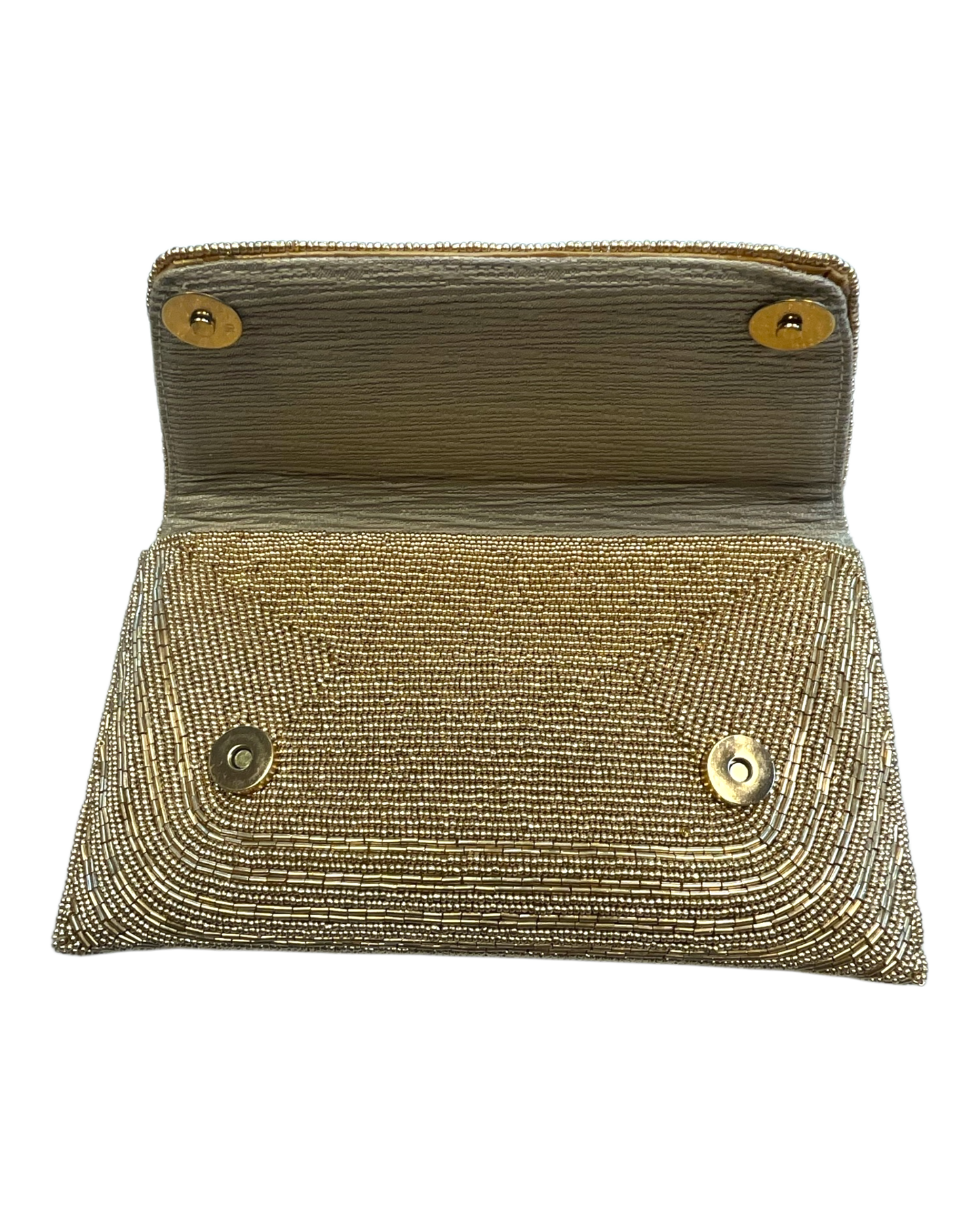 Gold - Rich Hand Embroidered Clutch Bag / Handbag -Bollywood / Weddings - JF27 11KJ25