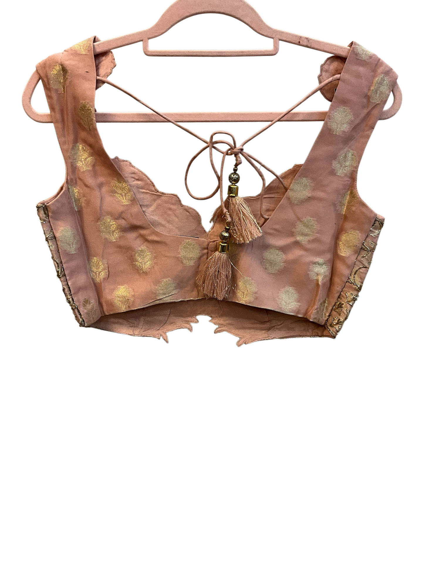 UK 12 / 38" - Pastel Baby Pink - Designer Ladies Indian Short Top Palazzo Trousers Suit - UK Stock - 2/3 days delivery - VMK Jivika AV