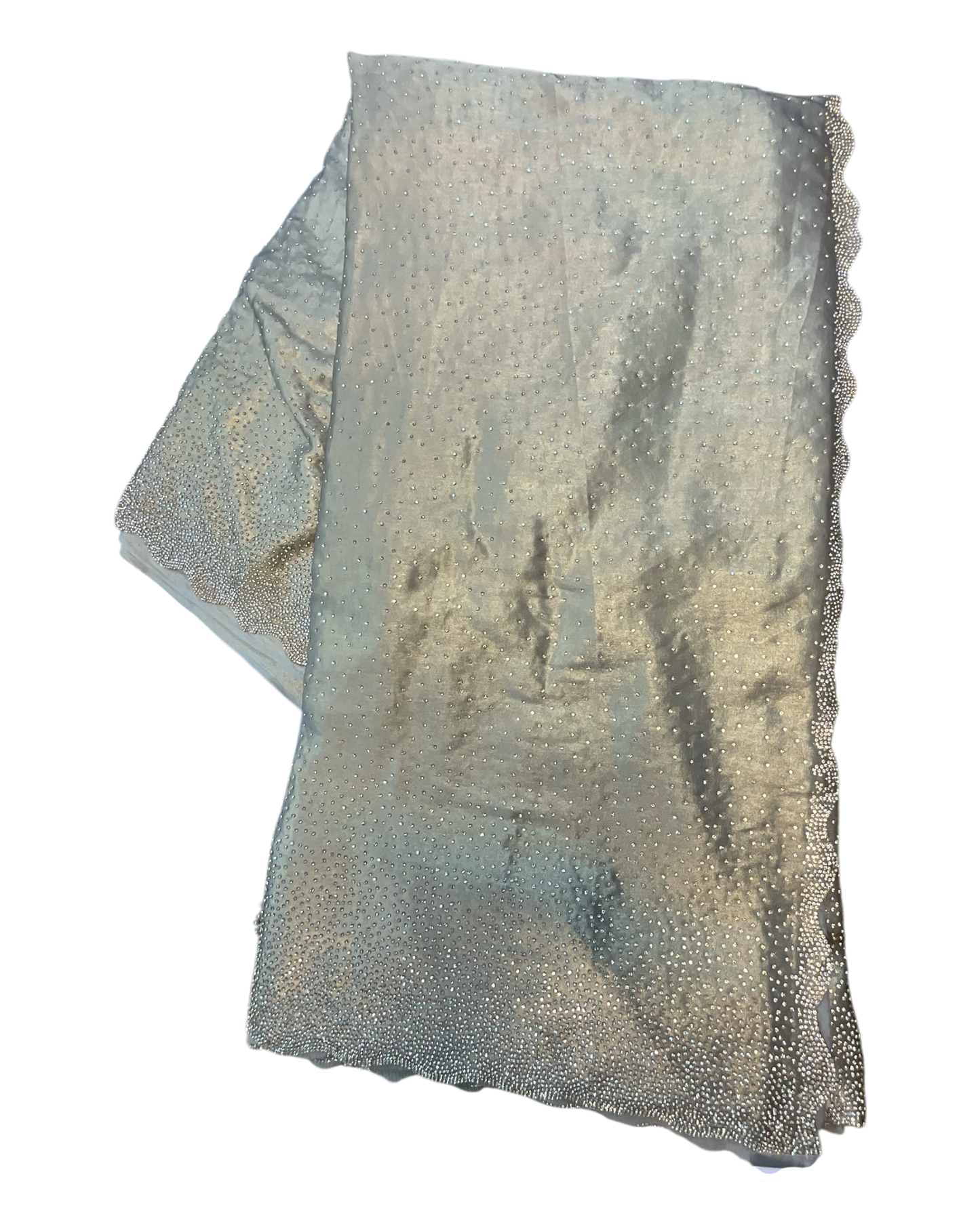 Gold - Fancy Stone Work Saree with Blouse Piece - UK stock - 24hr Dispatch - RS2539 JJ