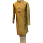 Gold - Fantastic Mens Indian Kurta set - Weddings / Walimas , Sangeet, Eid, Mehndi / Henna - NAD2403 08KA24