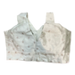 36" / UK10 - Off White / Very Light Gold - Self Butti Saree blouse with cups,  Sleeveless - 36" - UK Stock - Quick Delivery - RNK - R948-KK