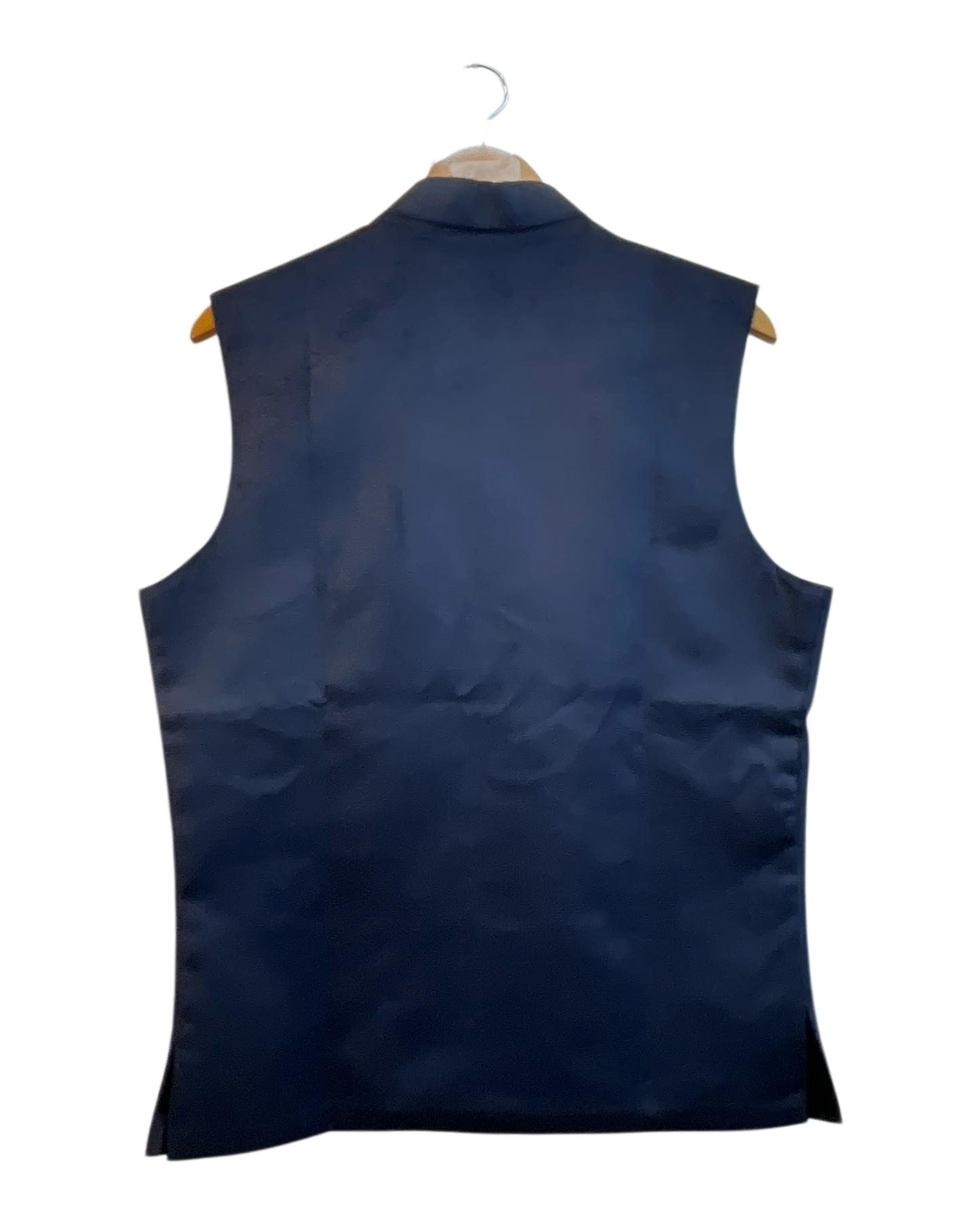 Navy Blue - Suede - Mens Indian Waistcoat - UK Stock - 24 hr Dispatch - KCS2601 03KT26