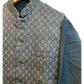 Dark Grey - Mens Indian Waistcoat & Kurta Set - UK Stock - 24 hr Dispatch - KCS4010 03VJ26
