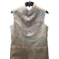 Cream Brocade - Rich Banarasi Handloom Mens Waistcoat / Bandi - Bollywood - HHF2405 KK 0624