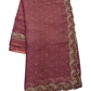 Dusty Pink - Rich Saree with Stone Work Border and Blouse Piece - UK stock - 24hr Dispatch - RS2532 TC