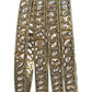 Antique Gold Finish Gold Reverse Stone Bangles (Set of 4) - Mix N Match - SR206Rp
