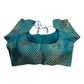38" & 42" - Turquoise Blue - Banarasi Brocade Saree / Lehenga Blouse -UK Stock - Quick Dispatch - LT3 08Rp25